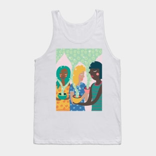 Three of Cups Tank Top